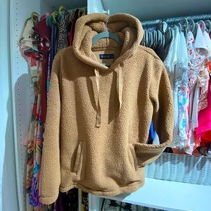 Abercrombie soft A&F Sherpa hoodie